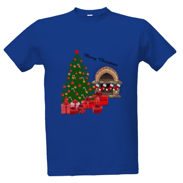 Tričko s potlačou Merry Christmas