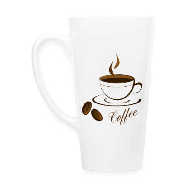 Hrnček latté s potlačou Na kávu